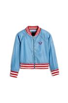 Kids Mesh Jacket | Powder Blue | Size Small | True Religion