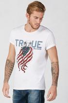 True Religion Eagle Crew T-shirt - Optic White