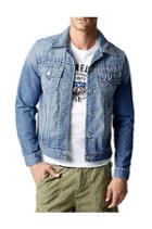 Men's Trucker Jacket Big T | Sly Creek | Size Small | True Religion