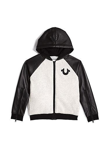 Toddler/big Kids Rebel Hoodie | Oat Oatmeal | Size 2t | True Religion