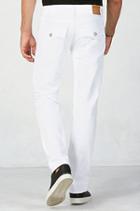 Geno Slim Mens White Jean | Optic White | Size 33 | True Religion
