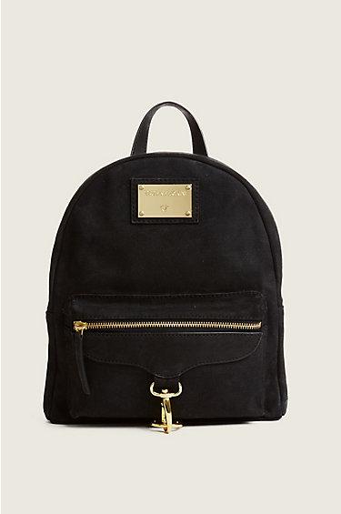 Womens Wax Canvas Backpack | Black | True Religion