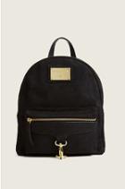 Womens Wax Canvas Backpack | Black | True Religion