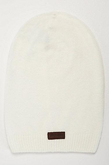 True Religion Slouchy Beanie - Off White