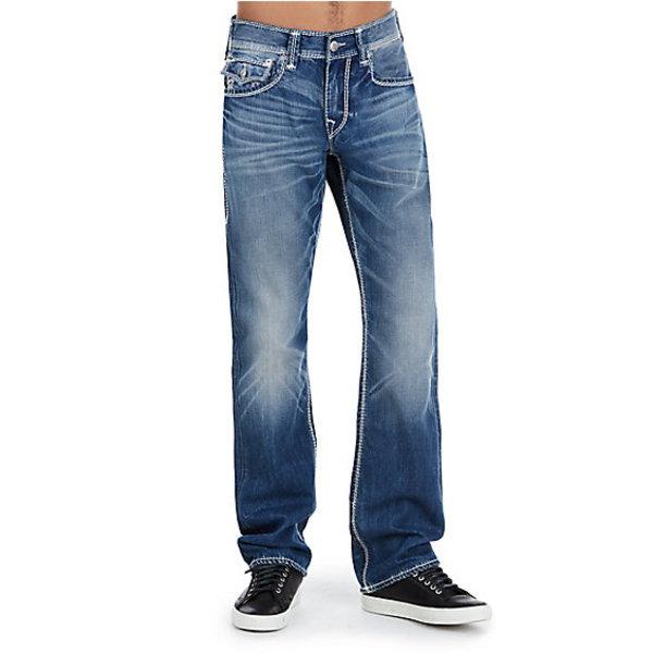 Straight Natural Mega T Mens Jean | Hidden Night | Size 34 | True Religion