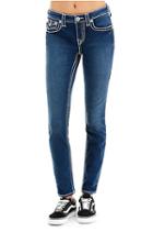 Women's Curvy Skinny Fit Big T Jean | Warm Heart | Size 46 | True Religion