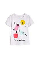 True Vibes Kids Tee | White | Size Small | True Religion