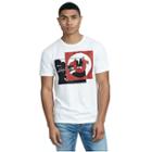 Men's Box Picture Crew Neck Tee | White | Size Small | True Religion