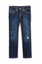 Geno Super T Kids Jean | Acid Black | Size 8 | True Religion