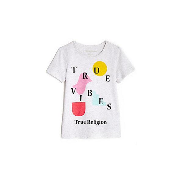 True Vibes Toddler/little Kids Tee | White | Size 3t | True Religion