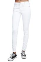 Women's Curvy Fit Crystal Pocket Jean | Optic White | Size 24 | True Religion
