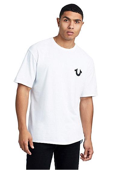 Void Tactics Mens Slash Buddha Tee | White | Size Xx Large | True Religion