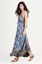 Denim Slip Womens Dress | Indigo | Size X Small | True Religion