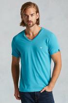 True Religion V-neck Mens Tee - Teal