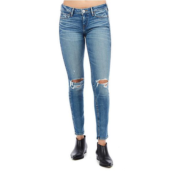 Halle Mid Rise Super Skinny Womens Jean | Worn Wicked | Size 25 | True Religion