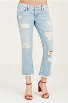 True Religion Karlie Cropped Flare Womens Jean - Tr Vintage