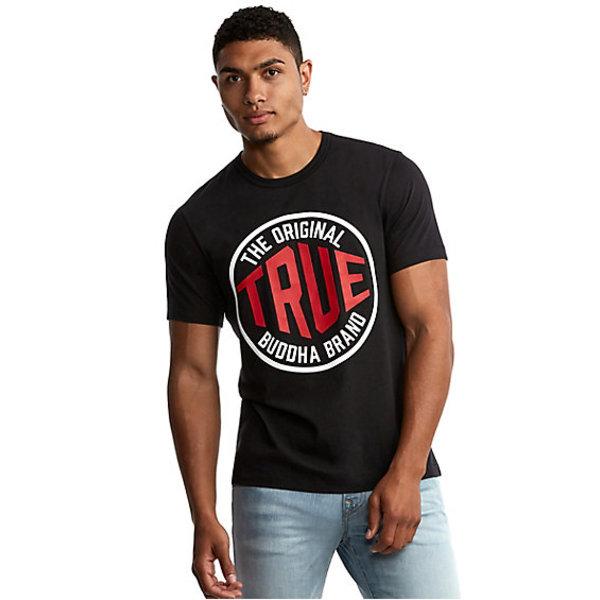 Mens Outfield Tee | Black | Size Medium | True Religion