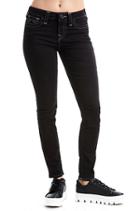 Women's Super Skinny Fit Grey Stitch Jean | Black | Size 23 | True Religion