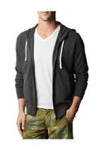 True Religion Fleece Mens Embroidered Hoodie - Charcoal