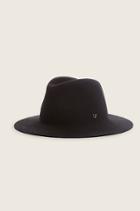 True Religion Floppy Fedora Womens Hat - Jet Black