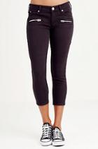 Casey Moto Womens Capri | Black | Size 23 | True Religion