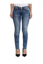 Women's Skinny Flap Pocket Jean | Electric Shock | Size 23 | True Religion