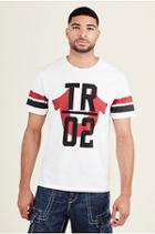 Tr02 Mens Crew Neck Tee | White | Size X Small | True Religion