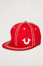 True Religion Super T Core Baseball Cap - True Red