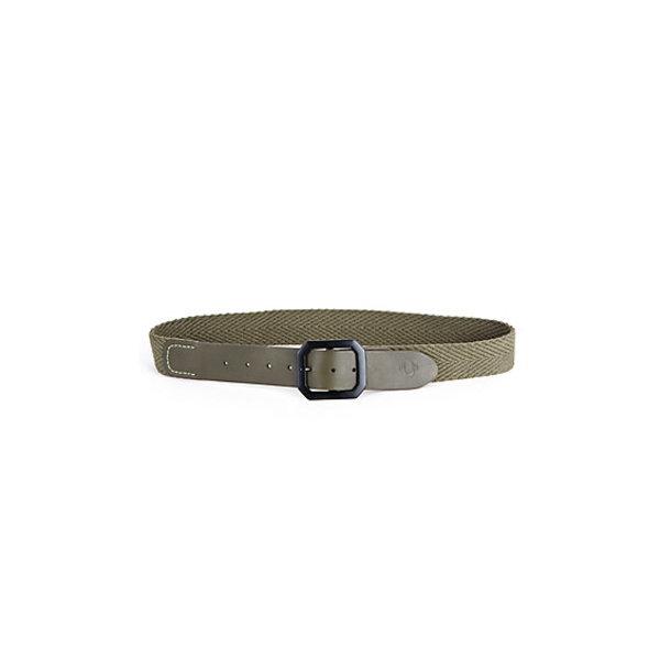 Mens Webbing Military Belt | Burnt Olive | Size 32 | True Religion