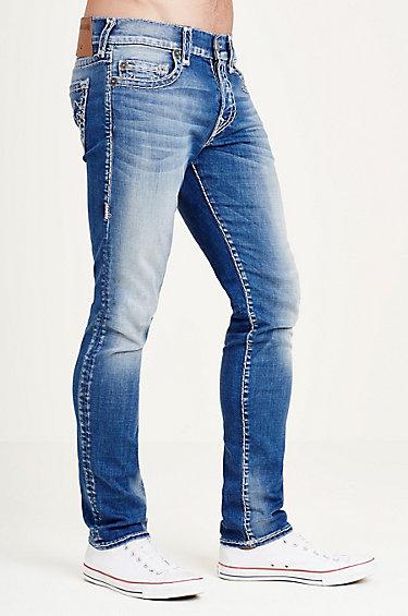 True Religion Rocco Skinny Super T Mens Jean - Authentic Indigo