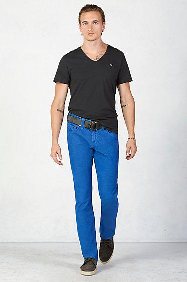True Religion Hand Picked Straight Corduroy Mens Pant - Royal Blue
