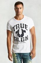True Religion Hand Picked Tr Graphic Mens T-shirt - White