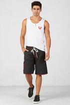 True Religion Andrew Big T Cargo Mens Boardshort - Black