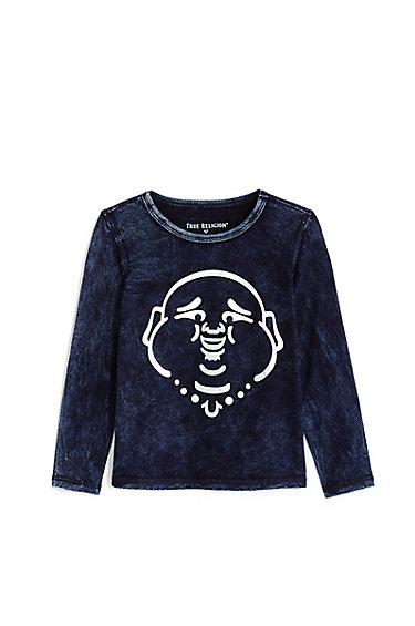 Toddler/little Kids Buddha Mineral Ls Tee | Indigo | Size 2t | True Religion