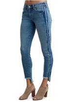 Halle Mid Rise Super Skinny Womens Jean | Blue Electricity | Size 24 | True Religion