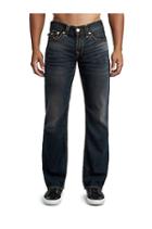 Men's Bootcut Fit Old Multi Big T Jean | Dirty Barn | Size 28 | True Religion