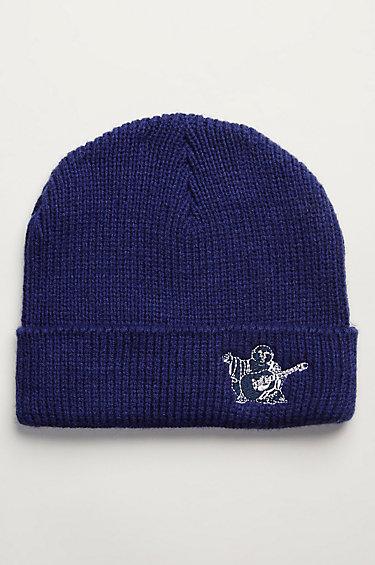 True Religion Knit Buddha Watchcap - Navy