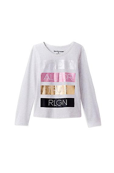 I Did It All Kids Tee | White  | Size X Large | True Religion