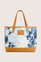 True Religion Tie Dye Tote Bag - Dark Indigo