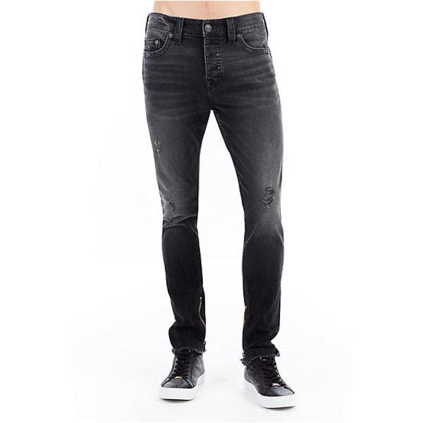 Frayed Finn Skinny Mens Jean | Dark Envy | Size 29 | True Religion