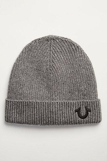 Cashmere Blend Watchcap | Factory Grey | True Religion