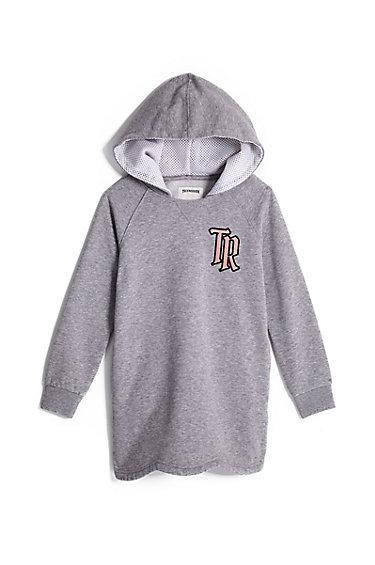 Toddler/big Kids Hoodie Dress | Heather Grey | Size 2t | True Religion