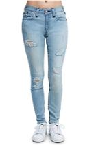 Curvy Skinny Fit Mid Rise Big T Jean | Pale Sapphire  | Size 36 | True Religion