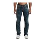 Men's Straight Fit Mega T Jean | Rusted Saloon | Size 27 | True Religion