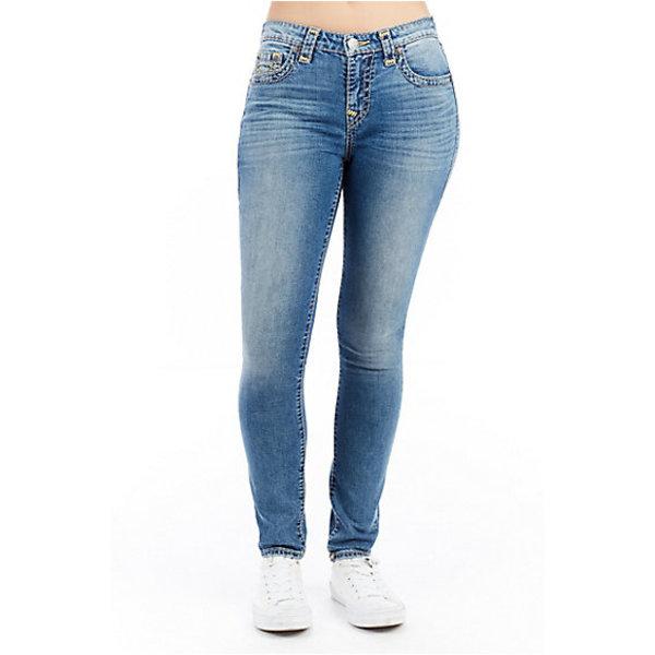Jennie Curvy Skinny Super T Womens Jean | Jet Ocean | Size 26 | True Religion