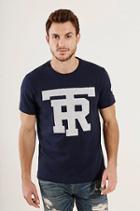 True Religion University Of Tr Graphic Mens Tee - Navy