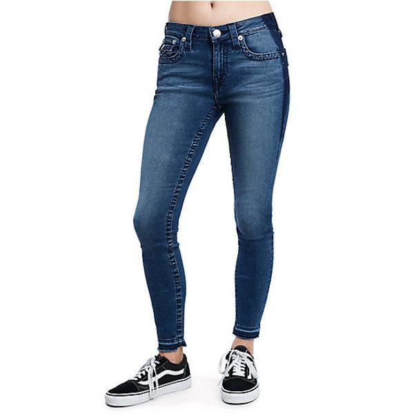 Women's Curvy Skinny Fit Jean | Indigo Shadows | Size 27 | True Religion