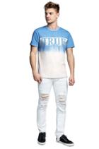 Mens Destroyed Rocco Skinny Jean | White Volcanic Ash | Size 28 | True Religion