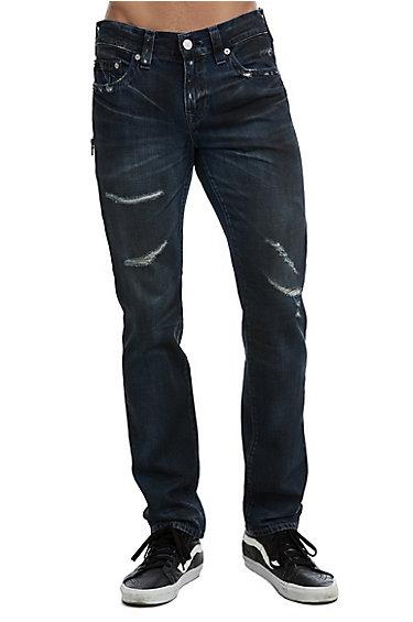 Mens Rocco Skinny Jean | Midnight Storm | Size 28 | True Religion