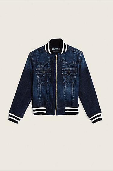 Kids Varsity Jacket | Hendrix | Size Large | True Religion